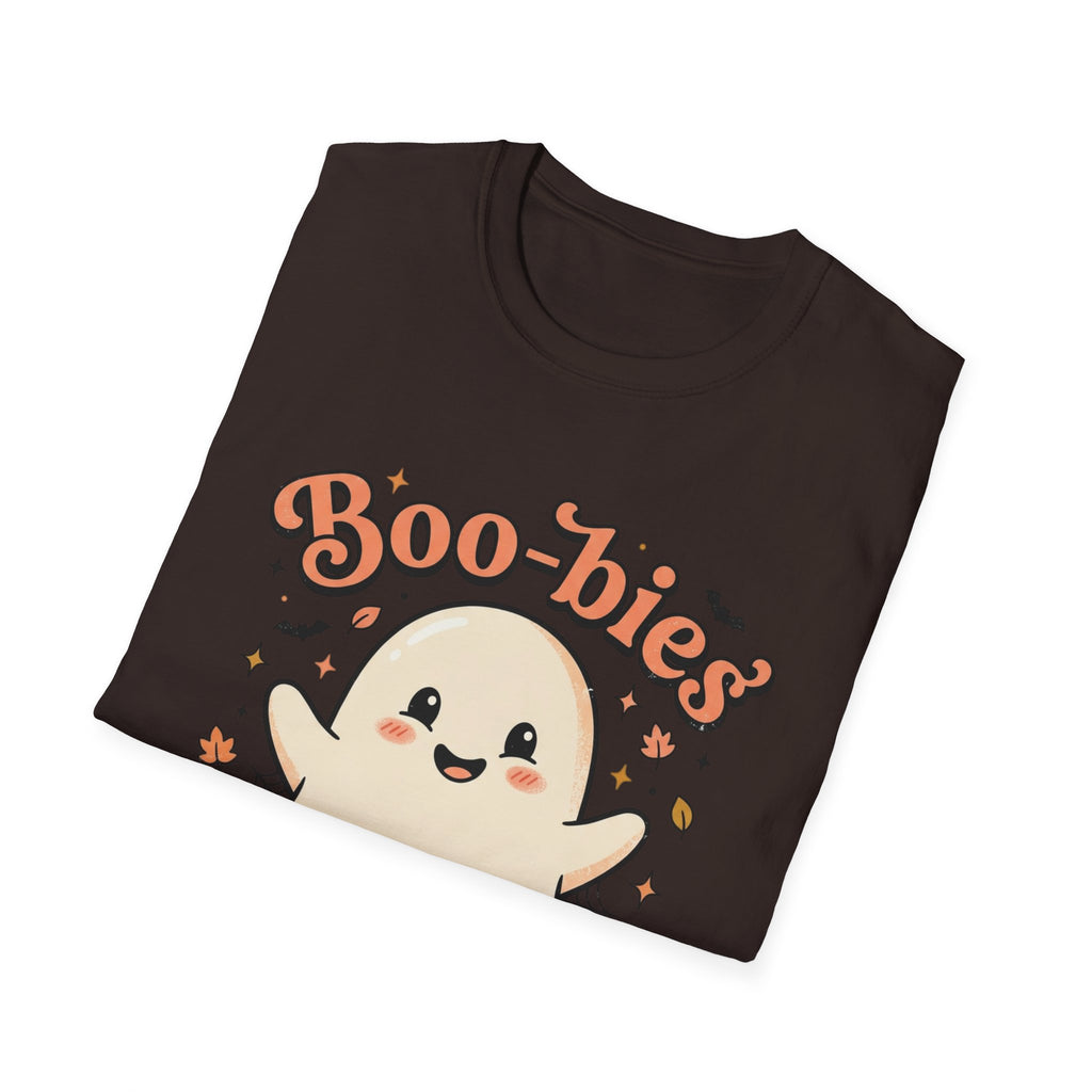 Boo-bies Cute Ghost Halloween T-Shirt