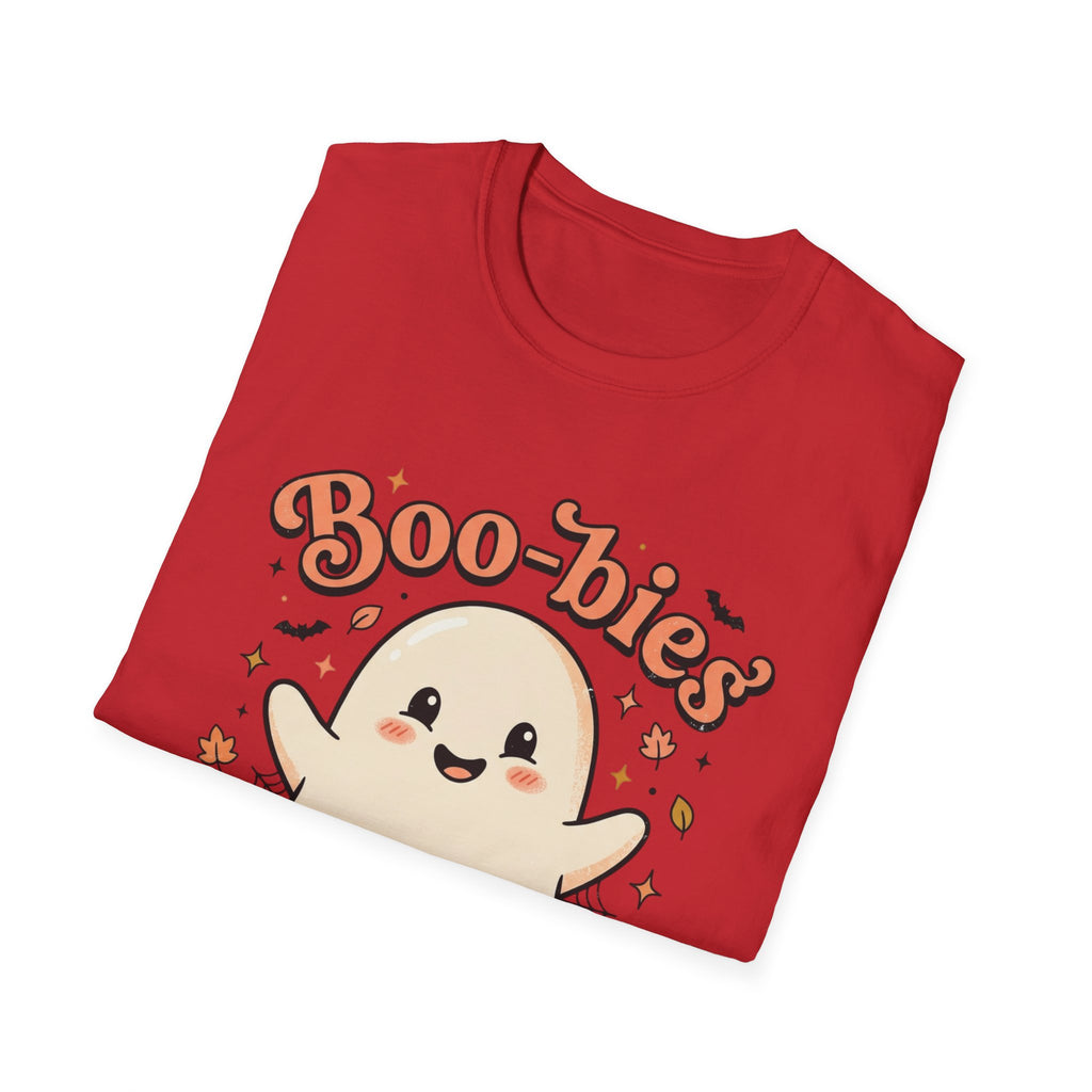 Boo-bies Cute Ghost Halloween T-Shirt