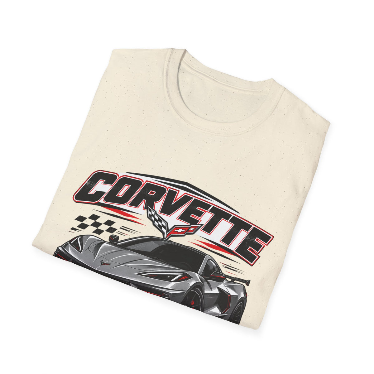 Corvette C8 Sports Car Graphic T-Shirt