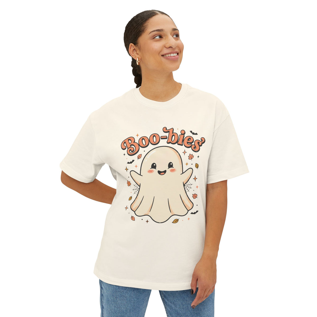 Spooky Funny Halloween Ghost Pumpkin T-Shirt