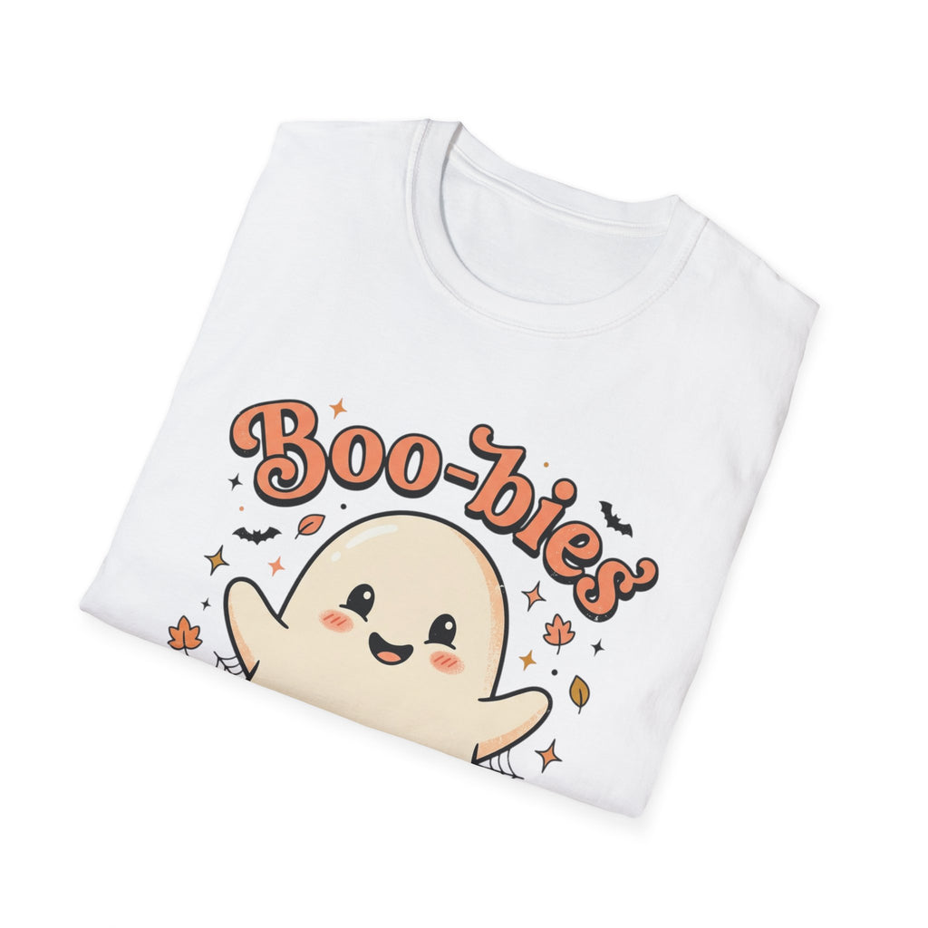 Boo-bies Cute Ghost Halloween T-Shirt