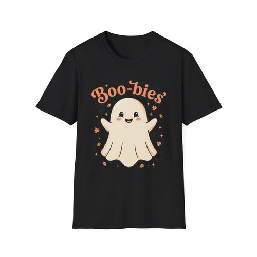 Boo-bies Cute Ghost Halloween T-Shirt