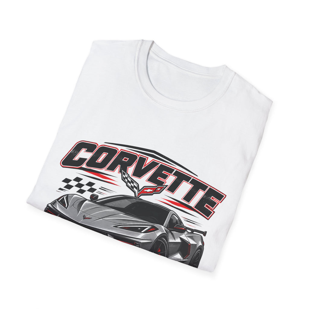Corvette C8 Sports Car Graphic T-Shirt