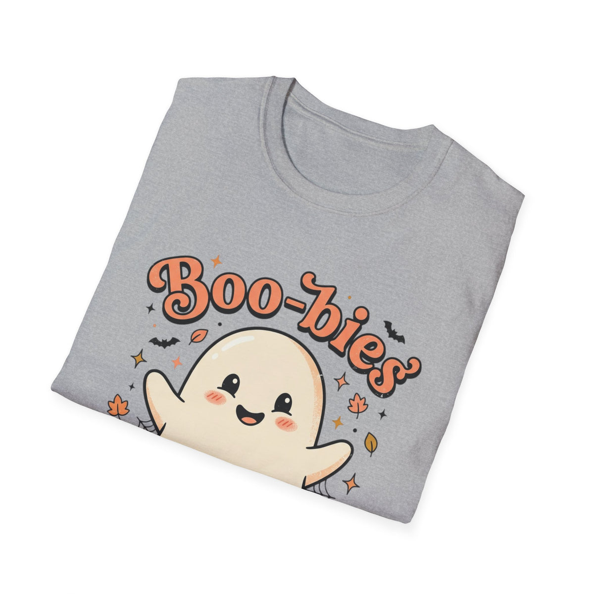 Boo-bies Cute Ghost Halloween T-Shirt