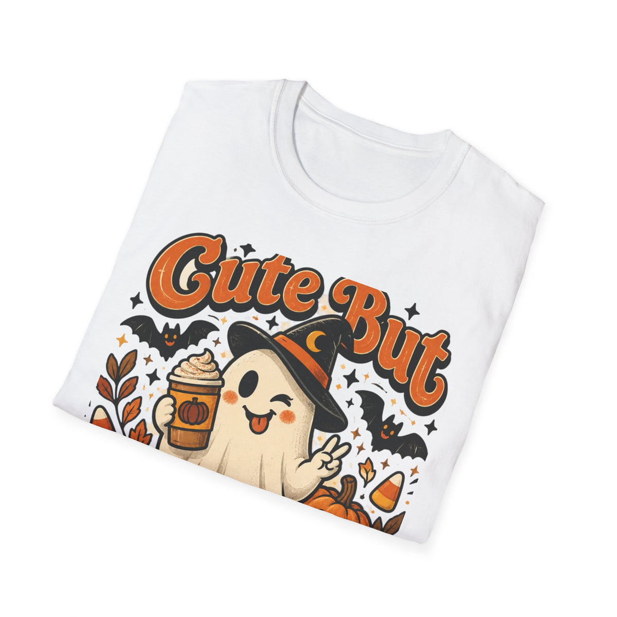 Cute But Spooky Halloween Ghost T-Shirt