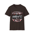 Corvette C8 Sports Car Graphic T-Shirt