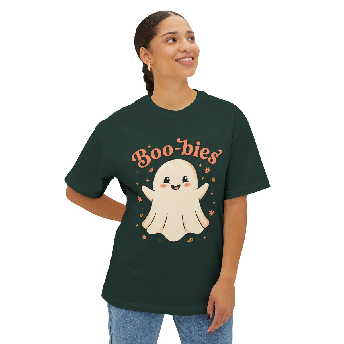 Spooky Funny Halloween Ghost Pumpkin T-Shirt
