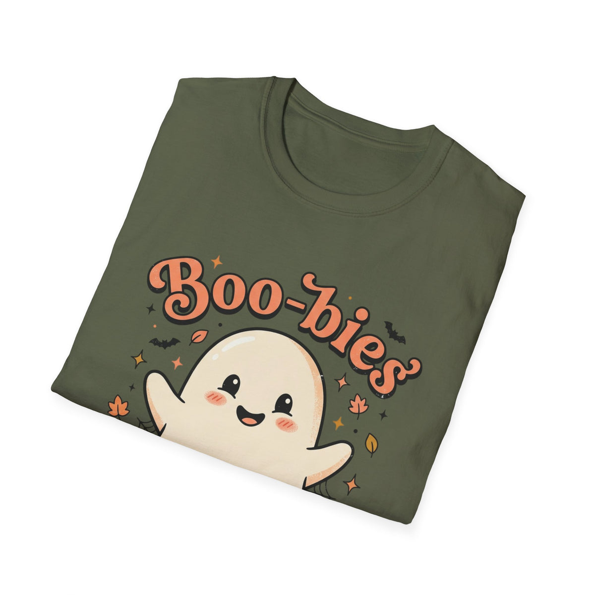 Boo-bies Cute Ghost Halloween T-Shirt