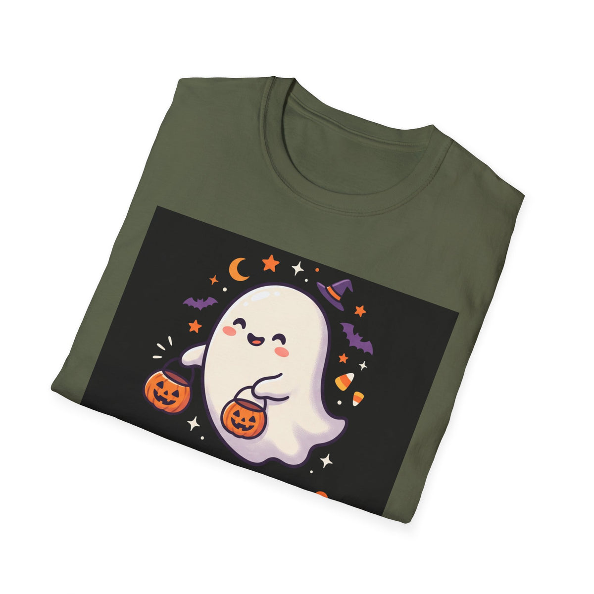 Spooky Bitch Boo-Z & Boo-Ties Halloween Ghost T-Shirt