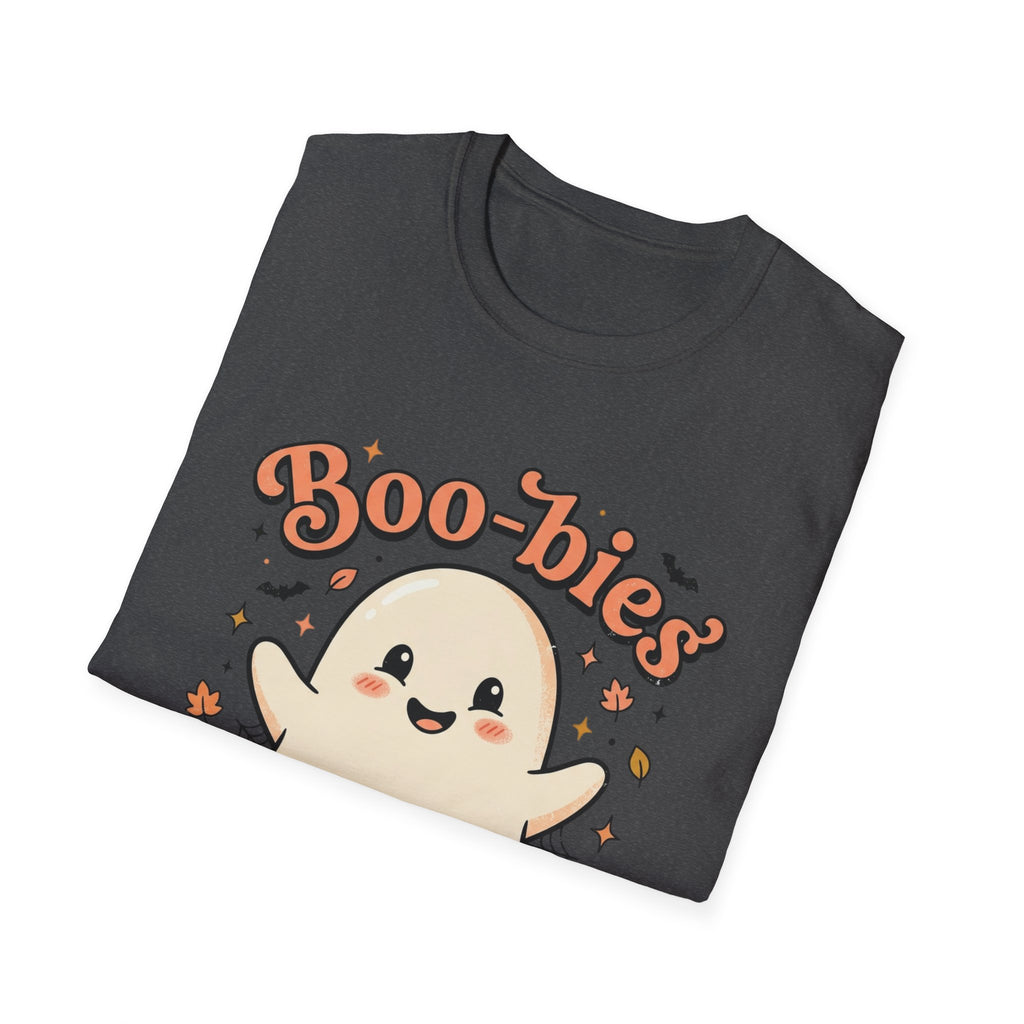 Boo-bies Cute Ghost Halloween T-Shirt