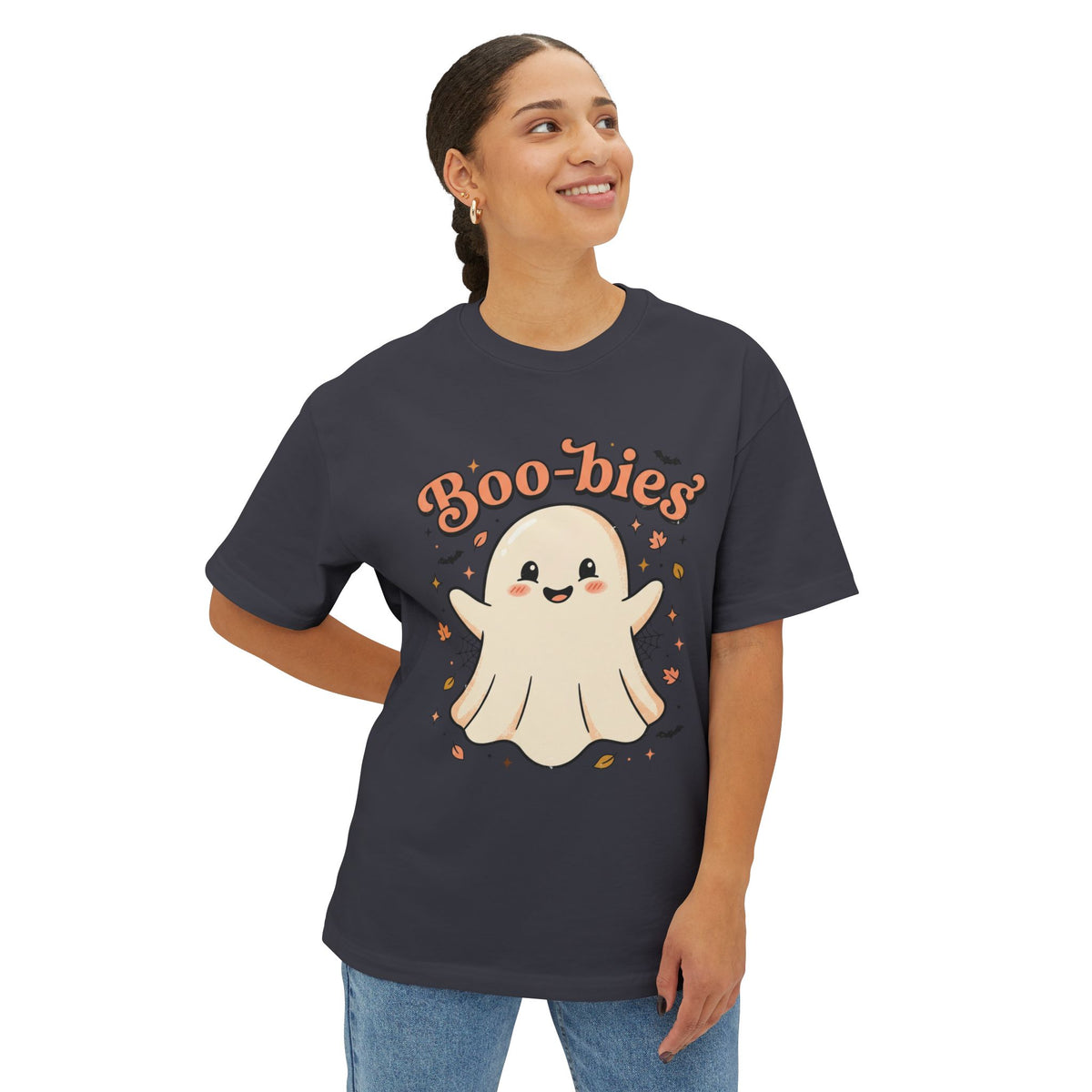 Spooky Funny Halloween Ghost Pumpkin T-Shirt