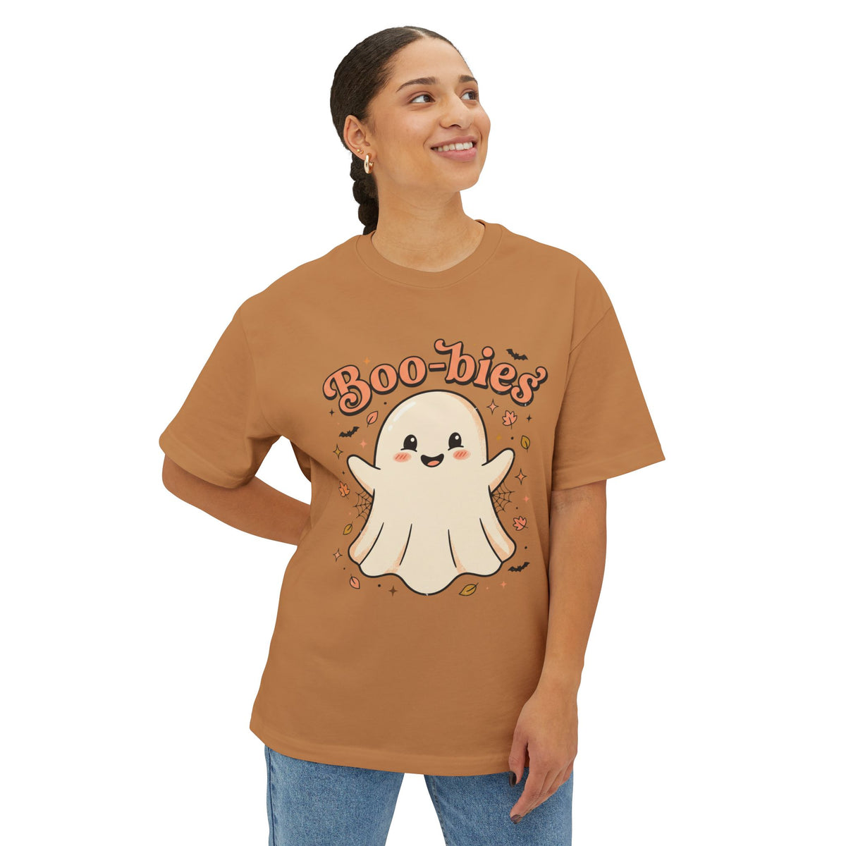 Spooky Funny Halloween Ghost Pumpkin T-Shirt