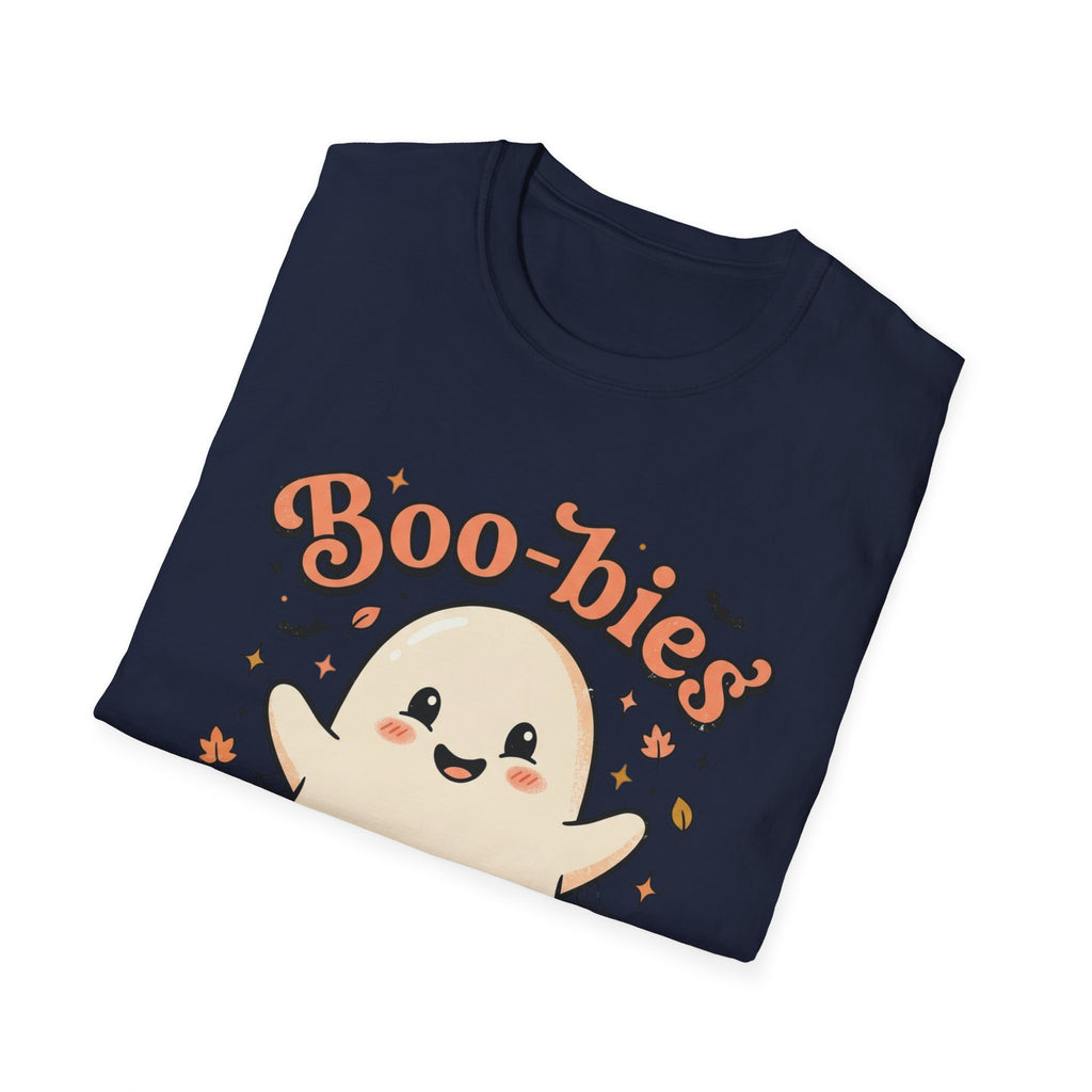 Boo-bies Cute Ghost Halloween T-Shirt